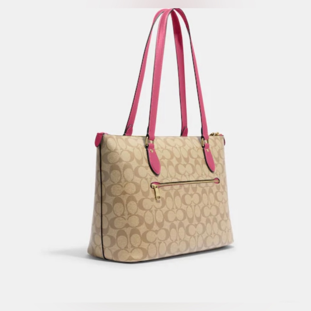 Gallery Tote In Signature Canvas - Picture 3 of 3